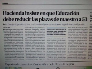 EL LÍO DE LAS 200 PLAZAS SIGUE...