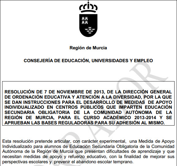 EL CONSEJERO DE EDUCACIÓN PRETENDE PRIVATIZAR LA ATENCIÓN DE ALUMNOS EN LOS IES CUANDO HAY MILES DE INTERINOS EN PARO.