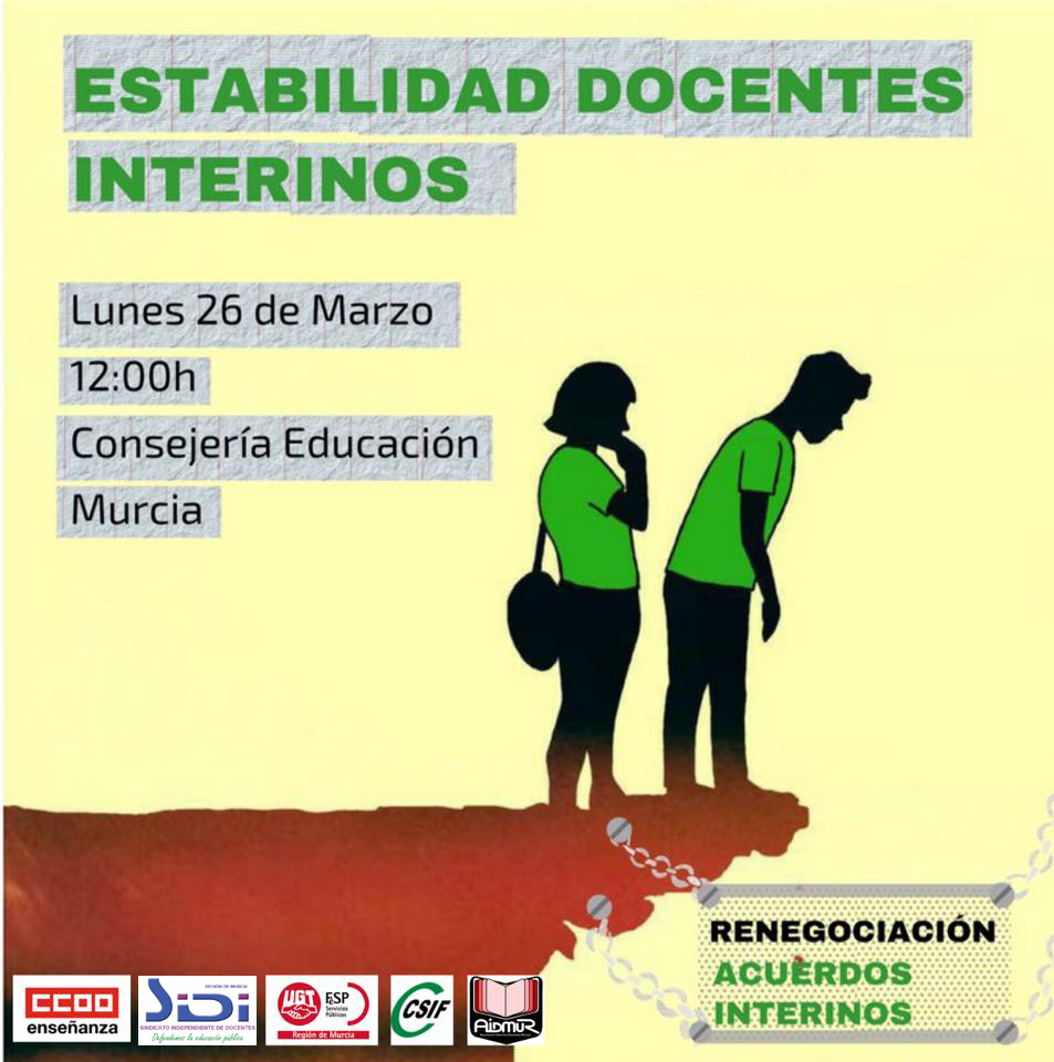 Concentración lunes 26 de Marzo