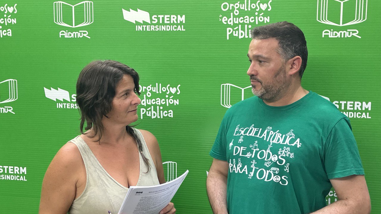 STERM y AIDMUR exigen en los tribunales más plazas en educación pública por concurso de méritos